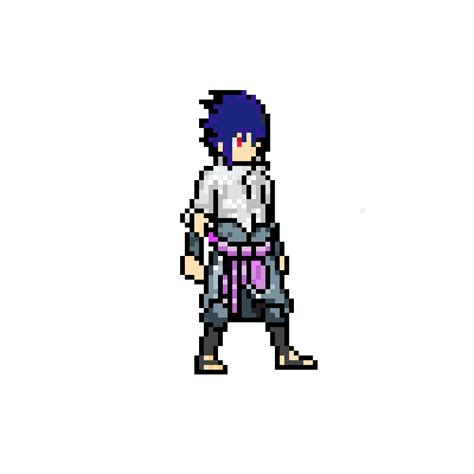 Editing Sasuke Uchiha Pixel Art - Fahim - Free online pixel art drawing tool - Pixilart