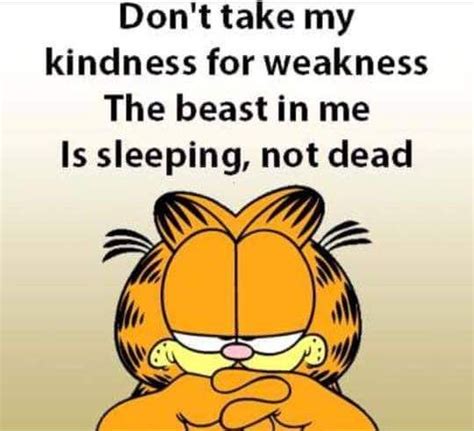 Kindness According to Garfield #1 Garfield Quotes, Garfield Pictures, Garfield Cartoon, Garfield ...