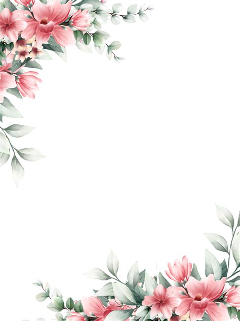 Flower Border Clipart Free