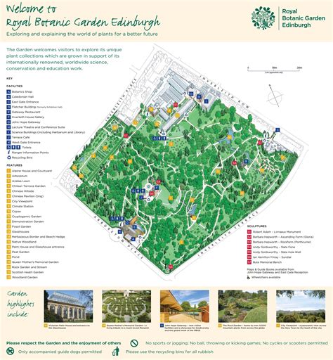 Edinburgh Royal Botanic Garden map - Ontheworldmap.com