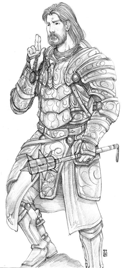 Galdan, Tymora priest by WillDan on DeviantArt