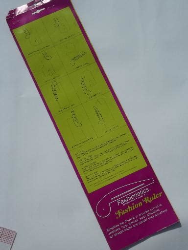 french curve sewing pattern tailoring tool, Fashion ruler w/ instructions