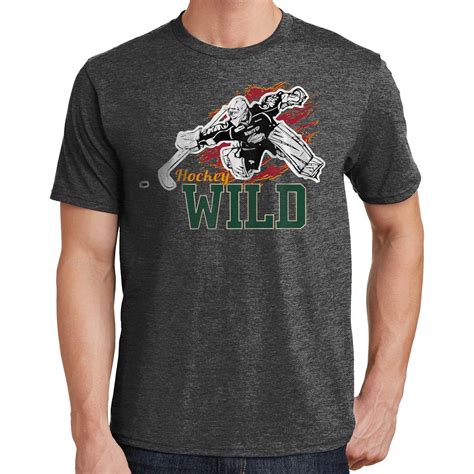 Wild Hockey S T Shirt | Minaze