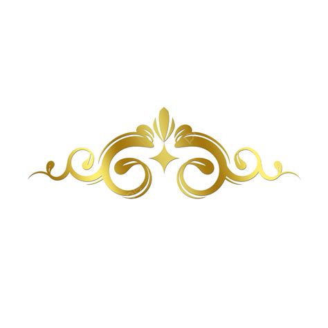 Gold Swirl Ornate Ornament, Ornate, Ornament, Decorative PNG Transparent Clipart Image and PSD ...