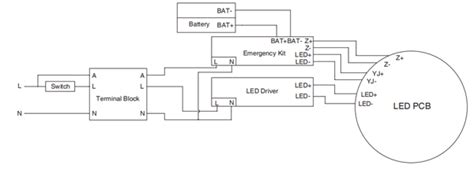 emergency light wiring diagram - Wiring Diagram