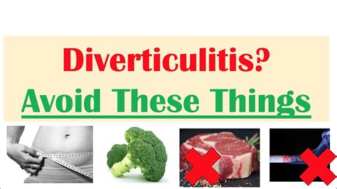 What To Avoid with Diverticulitis | Risk Factors & Ways to Reduce Risk ...