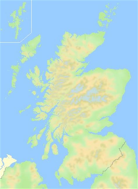 Images and Places, Pictures and Info: scotland mountains map