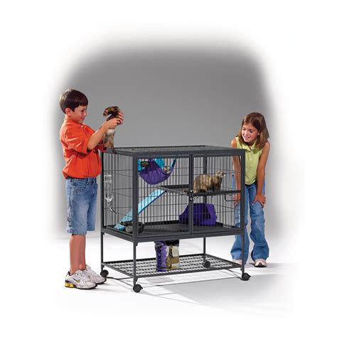 MidWest Deluxe Ferret Nation Single Unit Ferret Cage (Model 181) Includes 1 | eBay