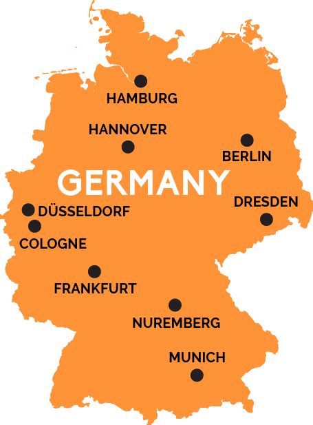 map of germany