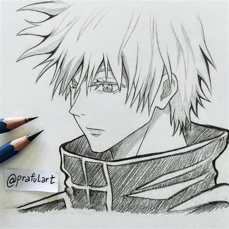 I drew Gojo Satoru! : r/AnimeSketch