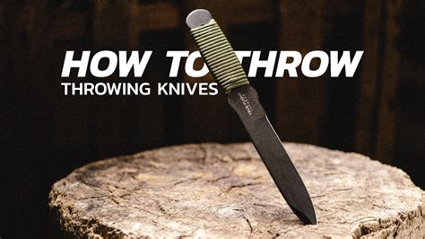 How to Throw Throwing Knives - Knife Life