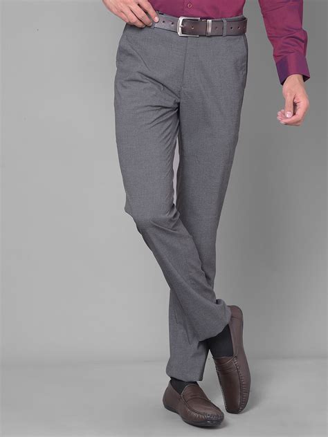 Men's formal cotton premium fabric trousers