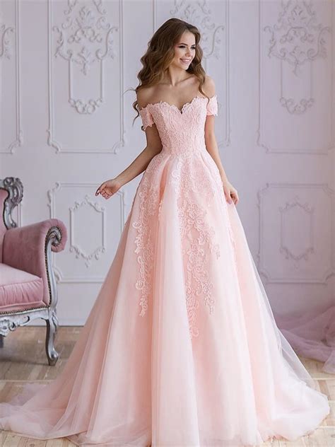 Pink Wedding Dresses Are For The Ultra Feminine Bride!