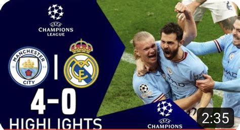 Manchester City vs Real Madrid 4-0 | All Goals & Extended Highlights UEFA Champions League 2023