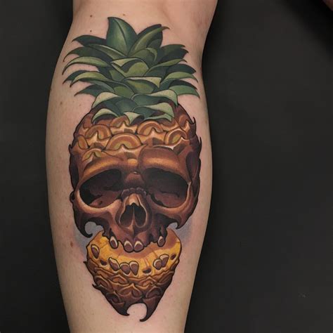 Pineapple Tattoos – Tattoo Insider