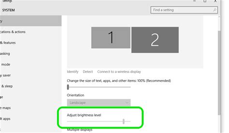 Why can I not adjust the screen brightness on an extended display - Microsoft Community