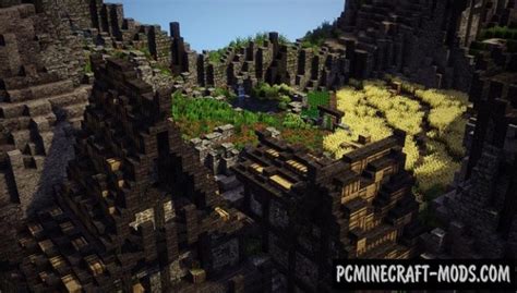 Viking Village - Town Map For Minecraft 1.20.4, 1.20.2 | PC Java Mods