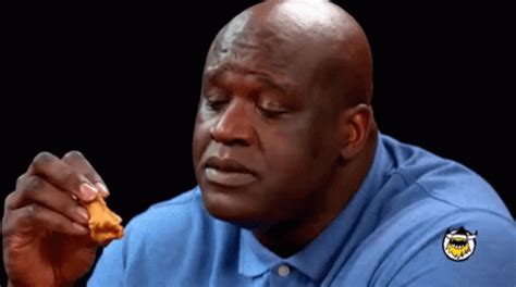 Shaq Hot Wings GIF - Shaq Hot Wings Funny - Discover & Share GIFs