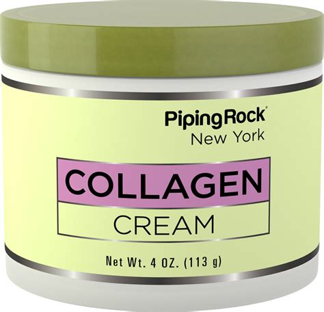 Collagen Cream 4 oz (113 g) | Piping Rock Health Products