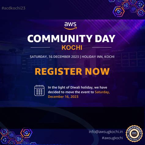 AWS User Group Kochi on LinkedIn: #awsugkochi #acdkochi #acdkochi23 # ...