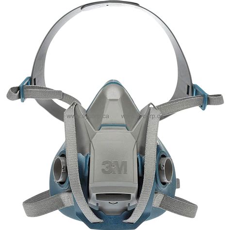 3M 6502QL Quick Latch Rugged Comfort 6500 Series Half Facepiece Respirator Medium