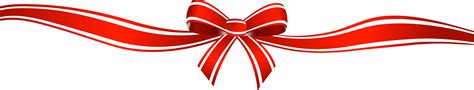 Red Christmas Ribbon Transparent | PNG All