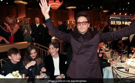 Golden Globes 2024: How Cillian Murphy, Robert Downey Jr Celebrated At The Oppenheimer Table