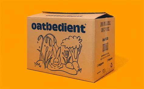 Oatbedient | Packaging design inspiration, Branding design packaging ...