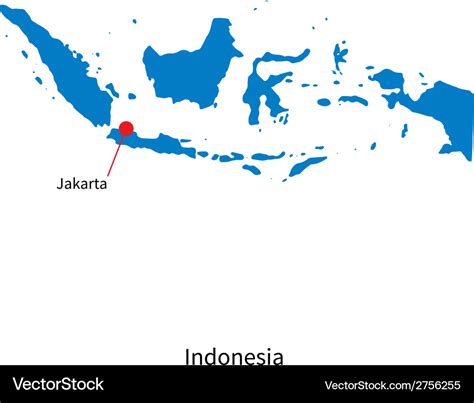 Jakarta Indonesia Map