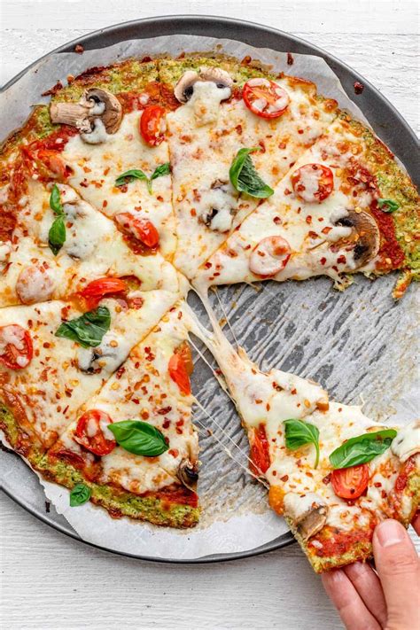 Broccoli Pizza Crust {Gluten Free Recipe} | FeelGoodFoodie