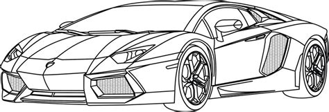 Lamborghini Car Sketch at PaintingValley.com | Explore collection of Lamborghini Car Sketch