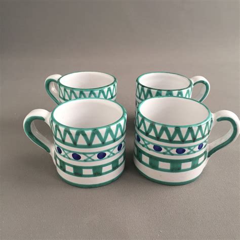 Hand painted coffee mugs