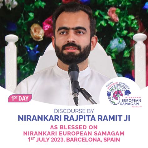 Discourses - Nirankari Rajpita Ramit Ji - Sant Nirankari Mission