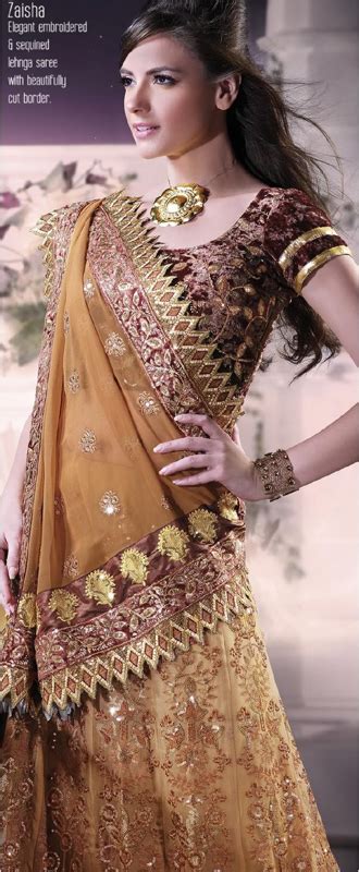 Fashion India: lehenga style saree