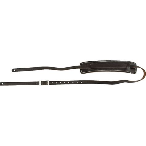 Fender Standard Vintage Leather Guitar Strap Black | Musician's Friend