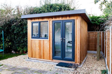 Another great garden office built by the Cabin Master team. #CabinMaster #GardenOffice # ...