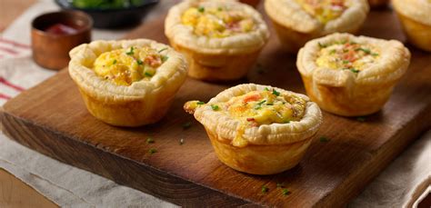 Mini Egg & Bacon Pies