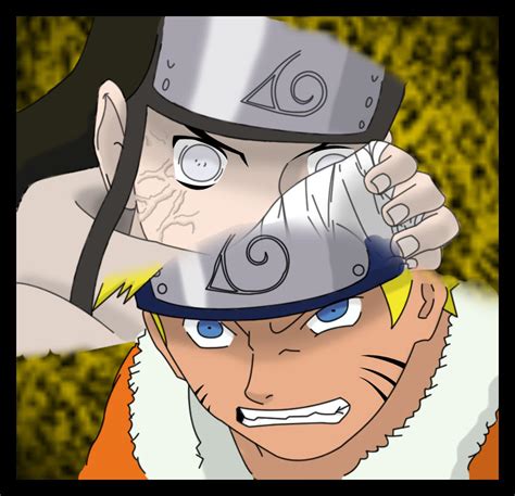 Naruto Vs. Neji -color- by Yuki-Oyu on DeviantArt