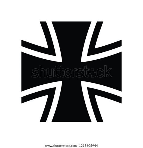 Bundeswehr Cross Emblem German Army: immagine vettoriale stock (royalty free) 1215605944 ...