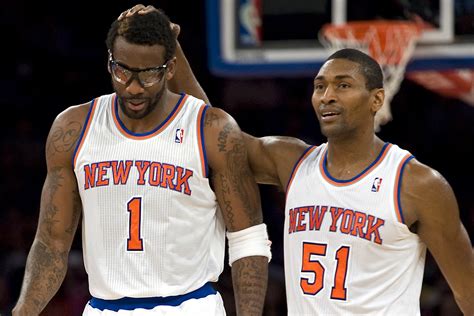 Amar’e helped Metta decide on knee procedure