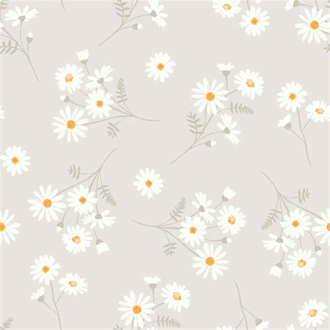 Sketched Daisies Peel and Stick Removable Wallpaper | Love vs. Design