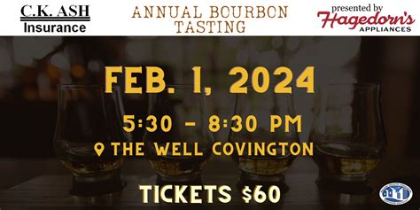 Annual Bourbon Tasting Event