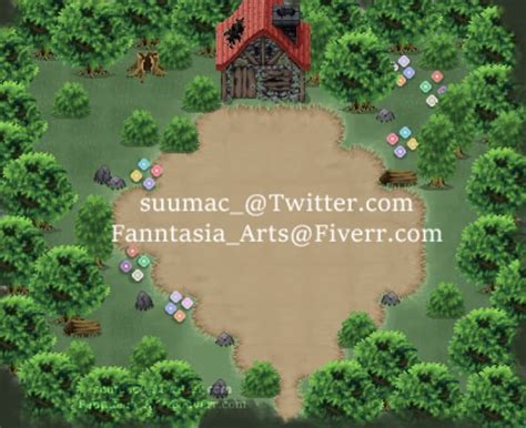 Design top down rpg pixel art tilesets and maps by Fanntasia_arts | Fiverr