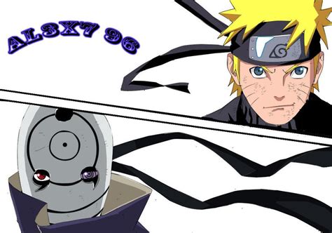 naruto vs tobi by THEDATAGRAPHICS on DeviantArt