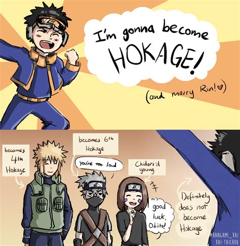 Comic: Obito wants to become Hokage by kai-taichou on DeviantArt