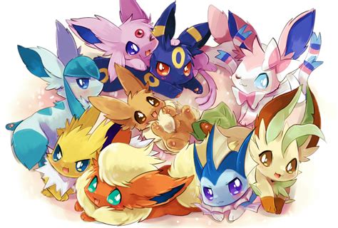 Eeveelutions Friends BY @_whitelate_ | Pokemon eeveelutions, Pokemon ...