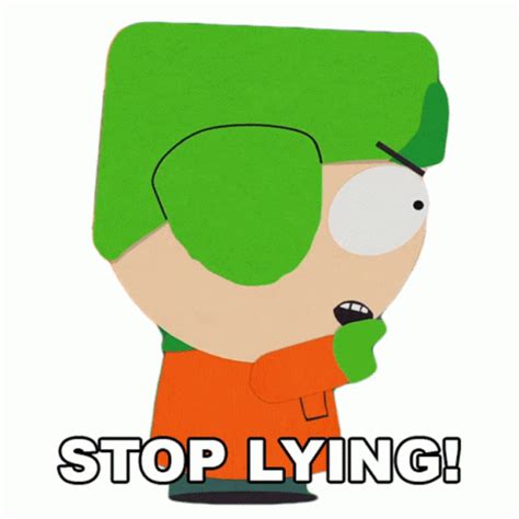 Stop Lying, Kyle Broflovski, Green Hats, South Park, Animated Gif, Bart Simpson, Reactions, Cool ...