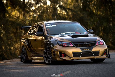 Beast Mode On: Custom Gold Debadged Subaru WRX — CARiD.com Gallery