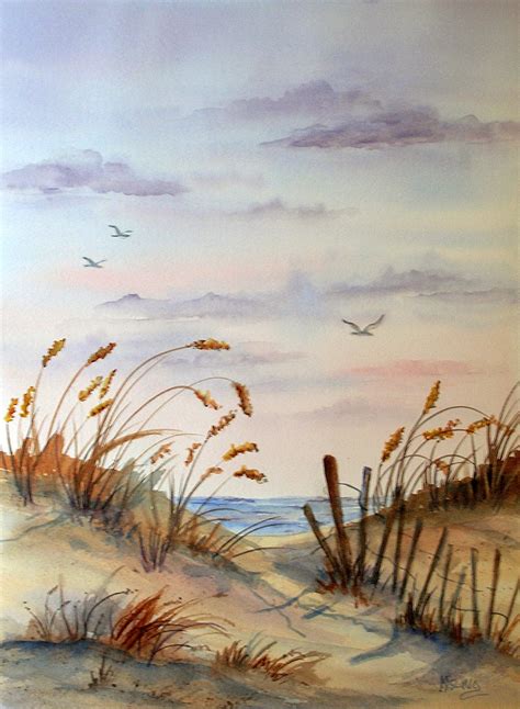 Martha Kisling Art With Heart : SAND DUNES - Watercolor