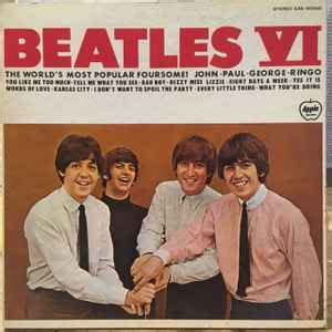 The Beatles - Beatles VI (1976, Gatefold, Vinyl) | Discogs